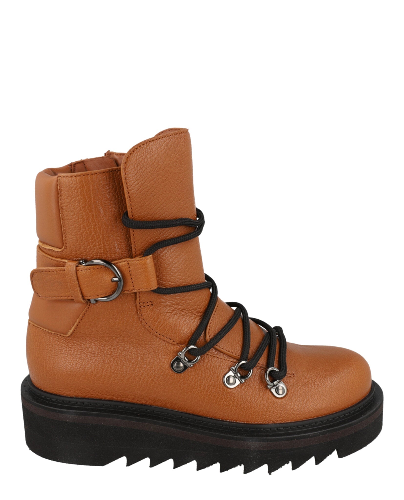 Elimo Lace-Up Leather Boots