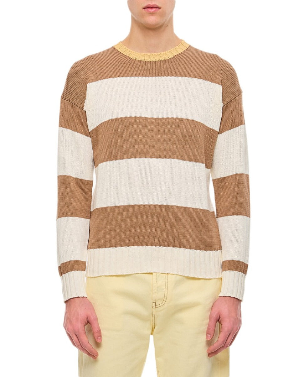 Stripe Crewneck Sweater