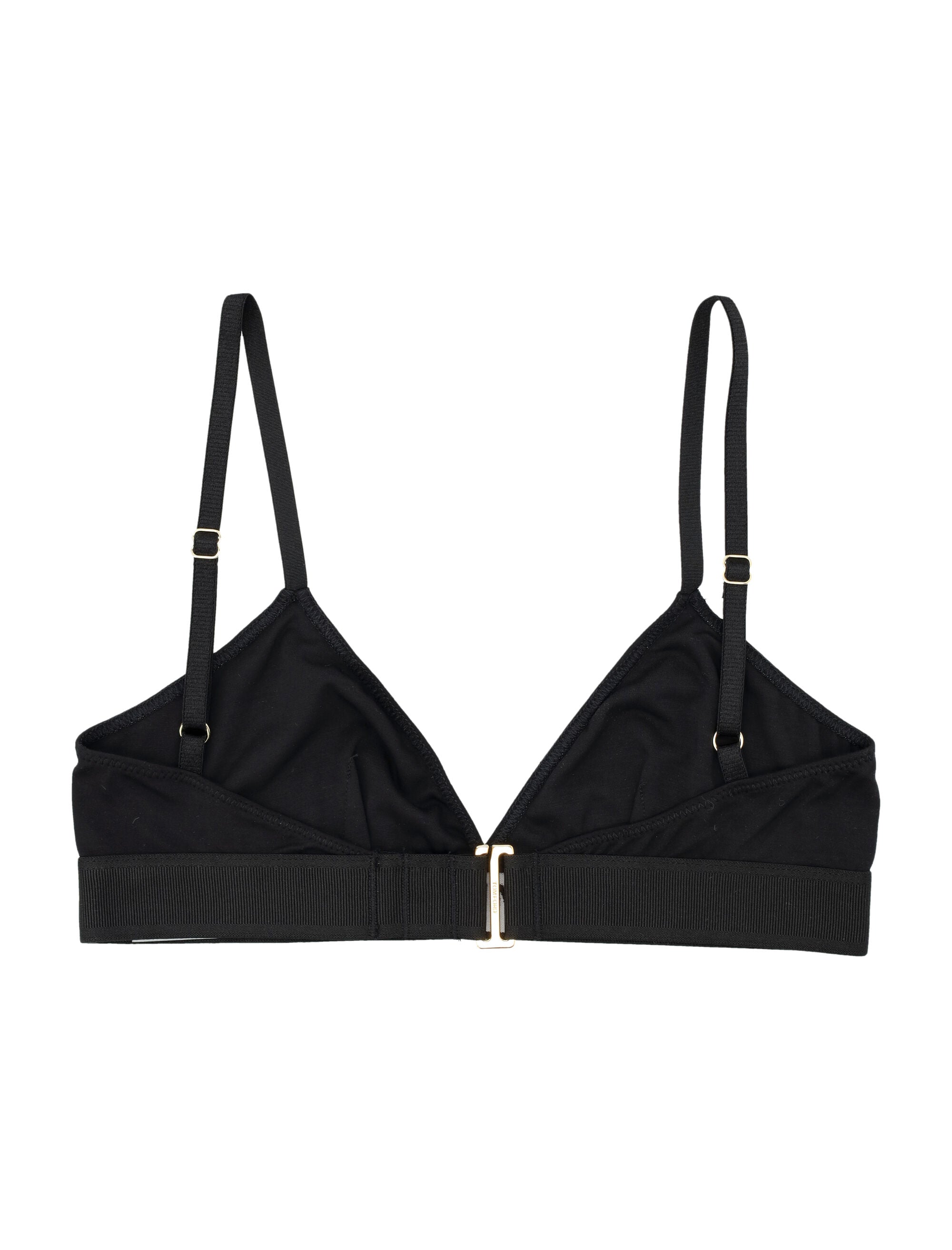 Signature Modal Bra with Gold-Tone Details