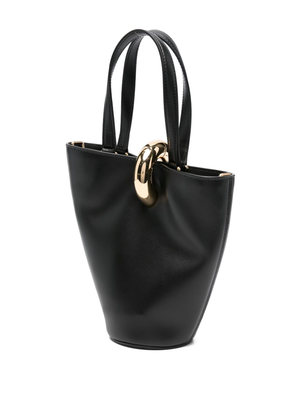 Asymmetrical Black Handbag