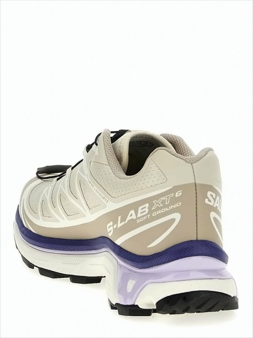 Streamlined Textile Sneakers With Quick-Lace System