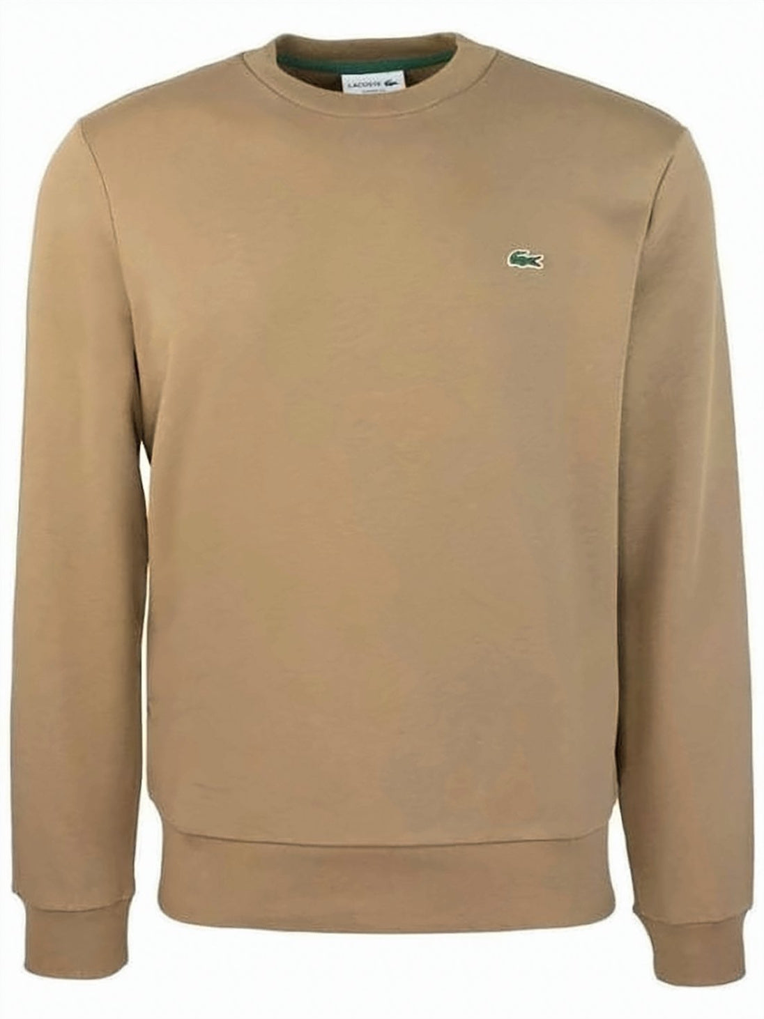 Long-Sleeve Crewneck Sweatshirt with Embroidered Logo