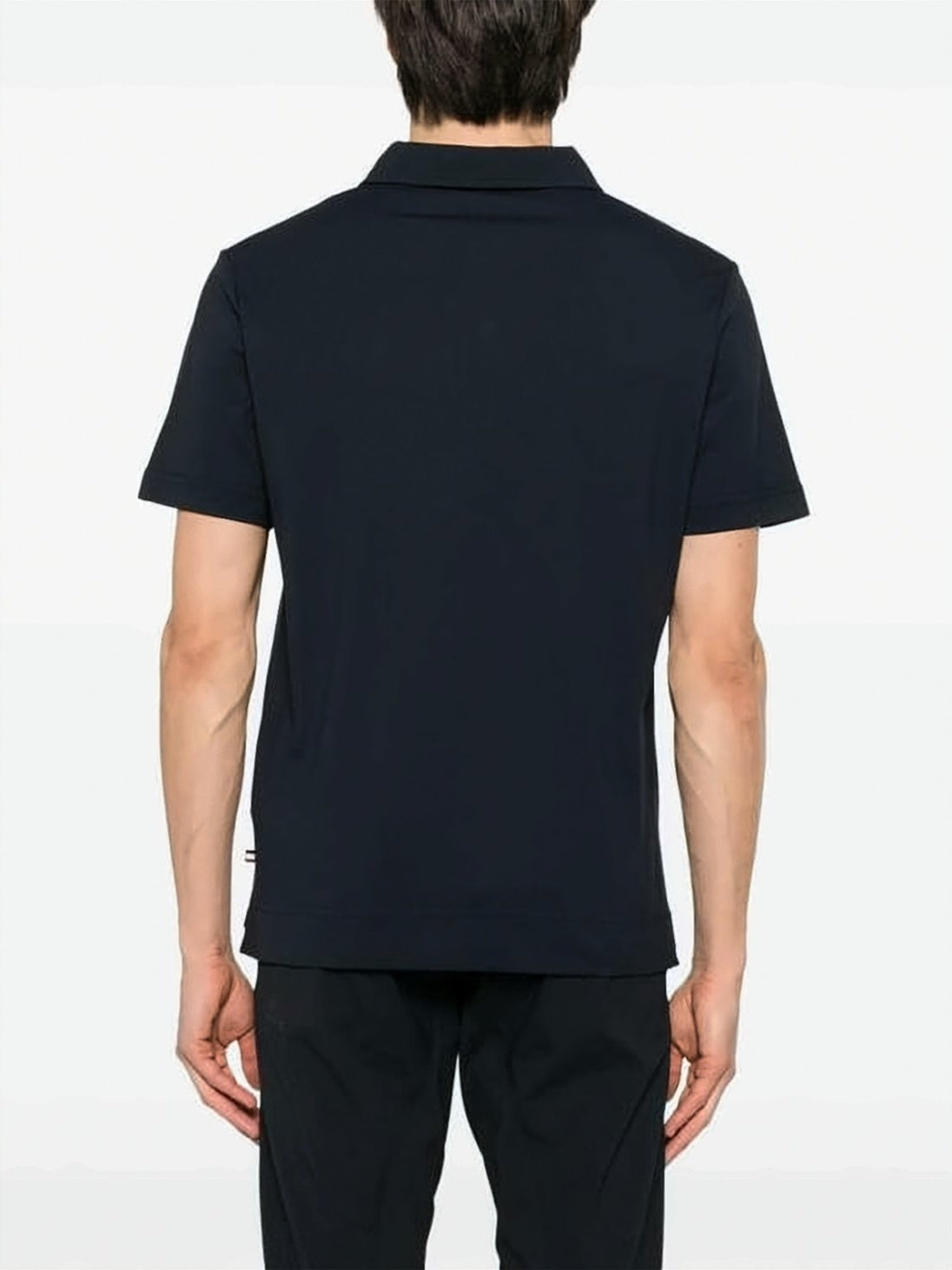 Short-Sleeved Polo Shirt with Classic Collar