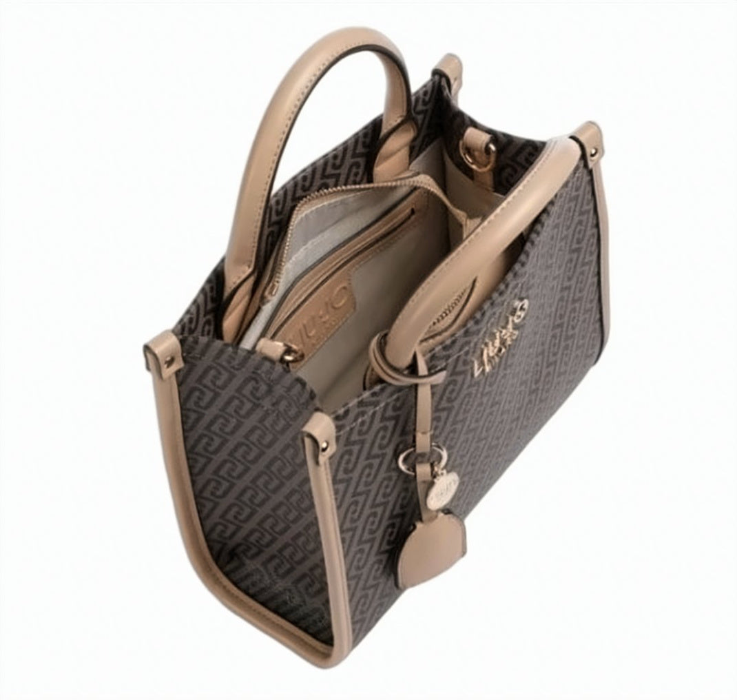 Logo Print Shoulder Bag