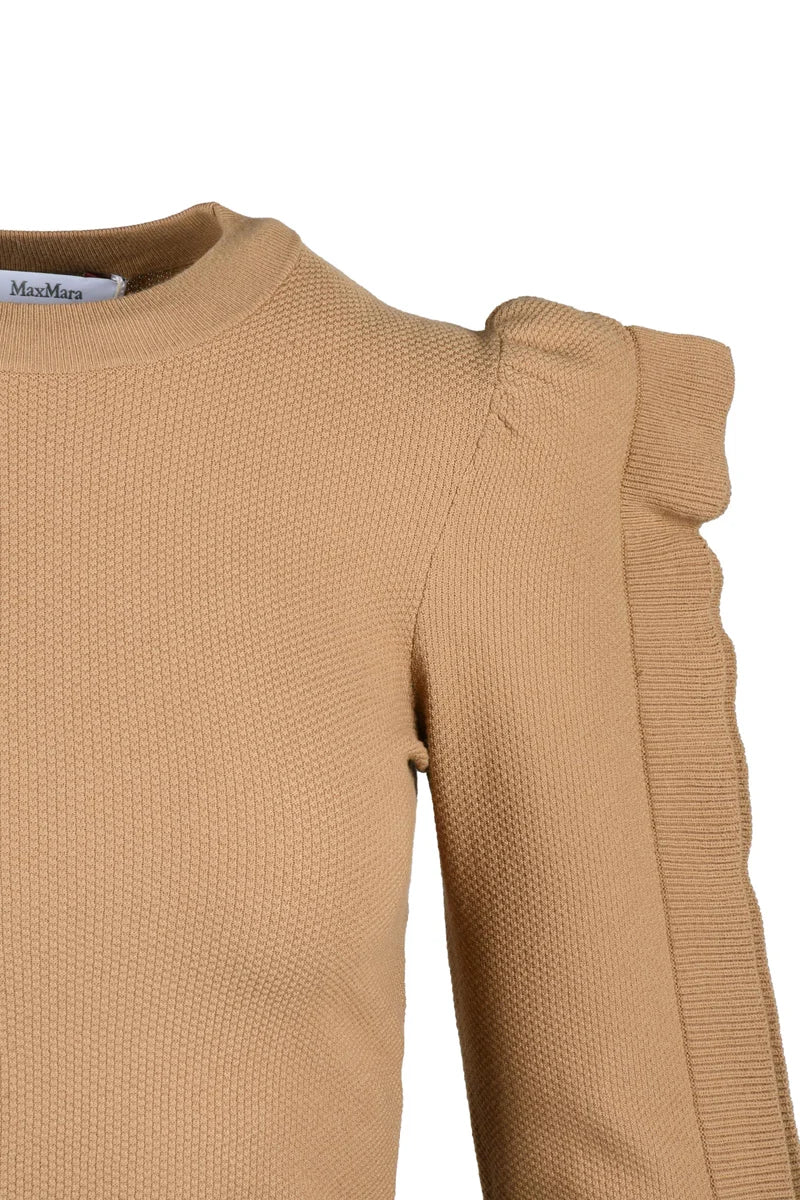 Knit Viscose/Polyester - Beige