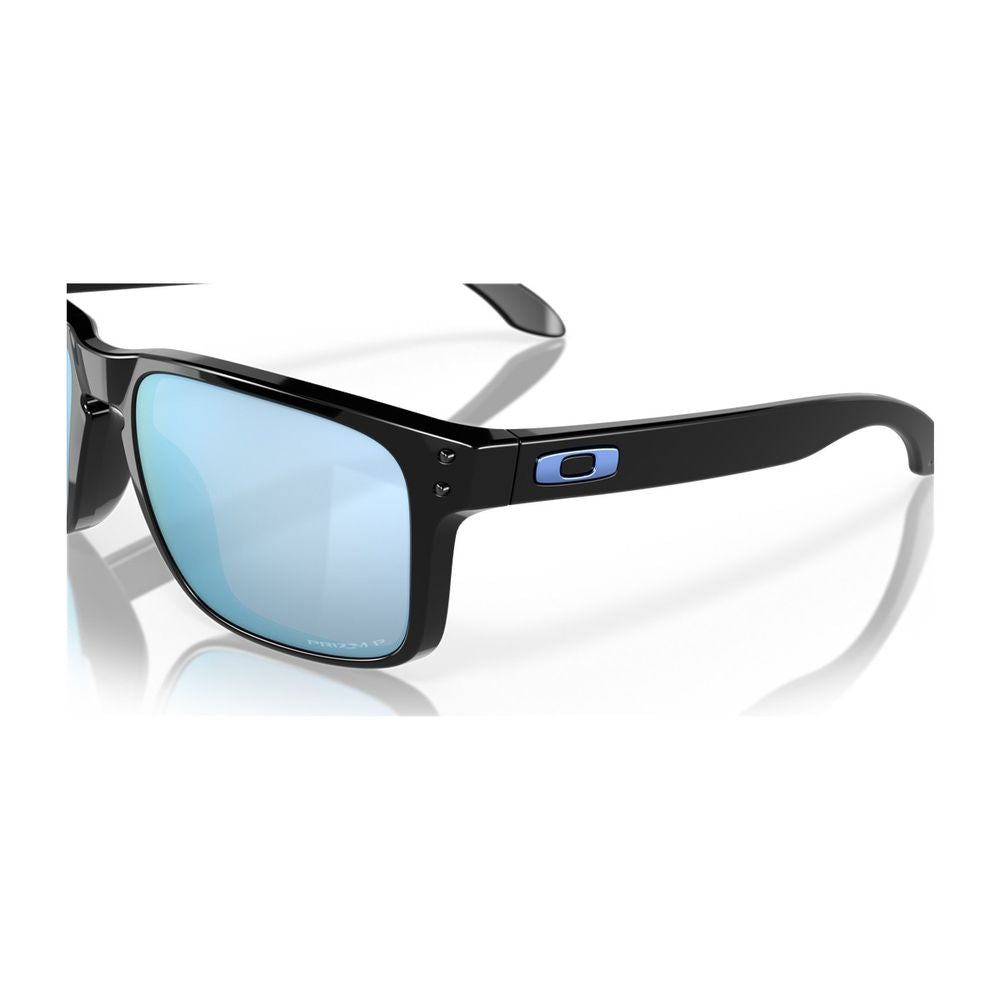 Oo9102 - Holbrook Glossy Black Rectangular Sunglasses