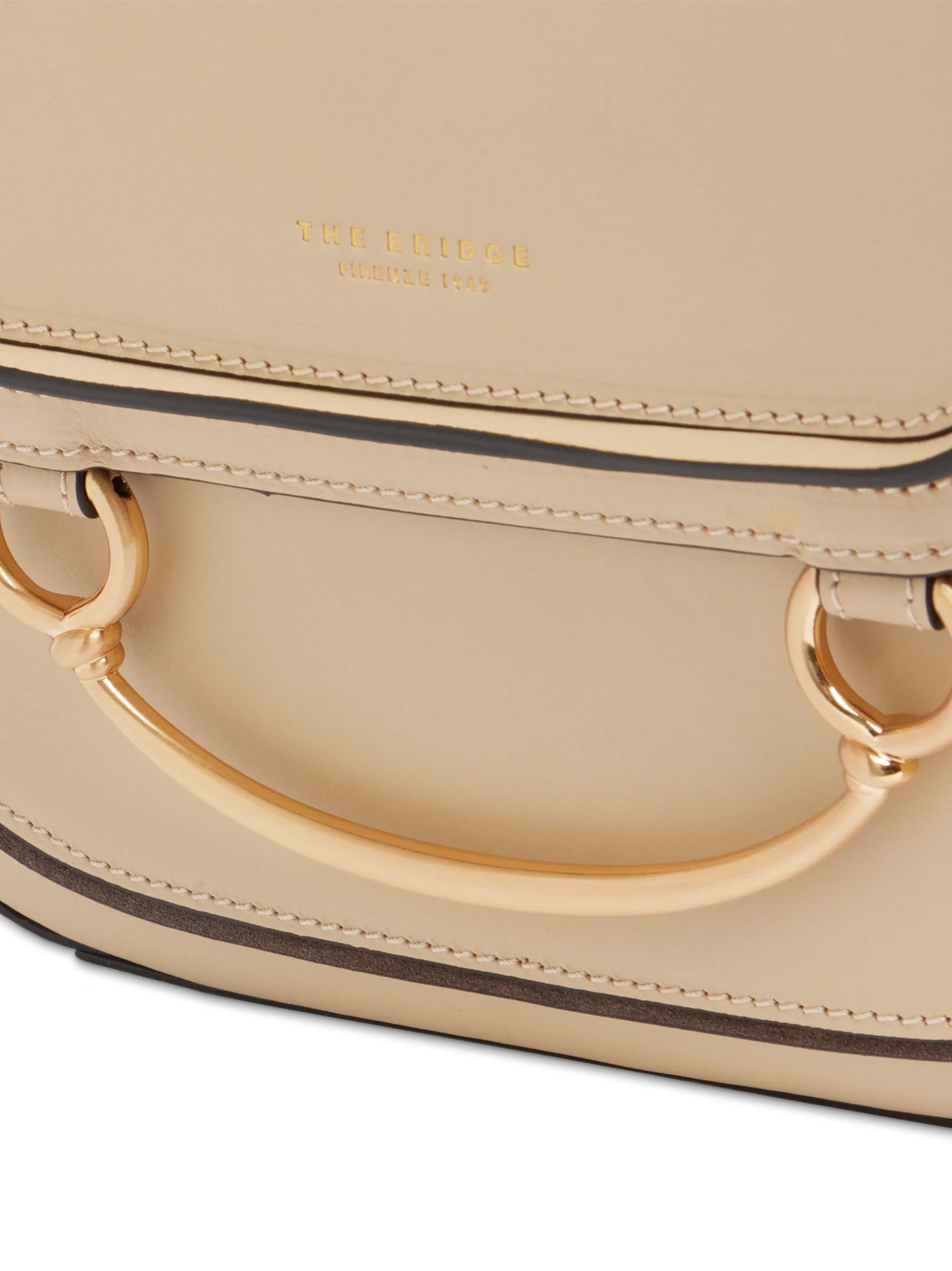 Crossbody Structured Smooth Leather Satchel