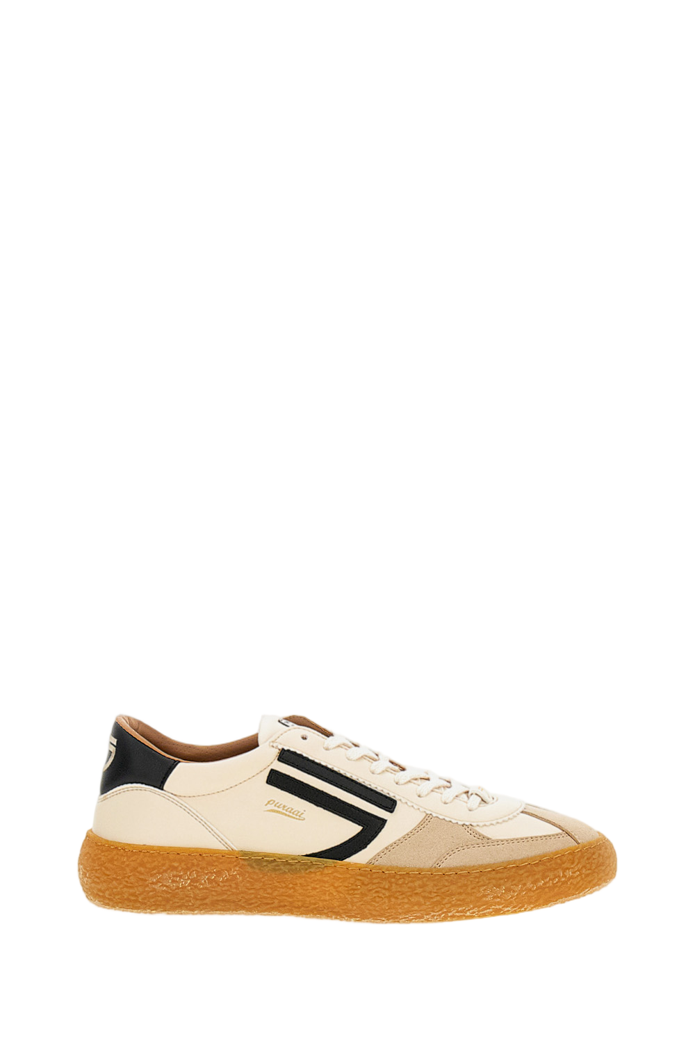 Beige Vintage Series Buttercream Sneakers
