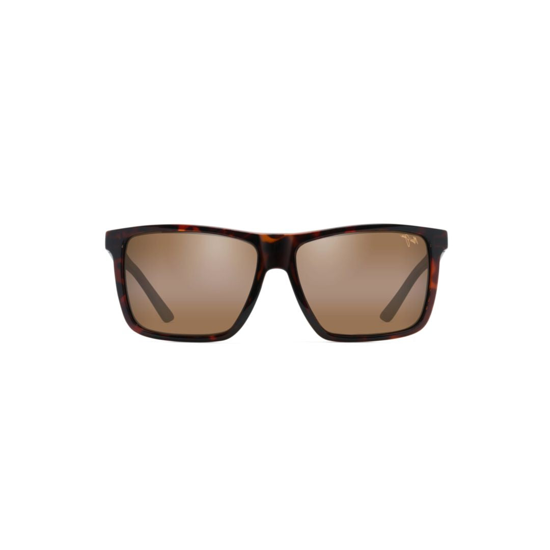 Mamalu Bay Rectangular Tortoiseshell Sunglasses with Brown-Tinted Lenses