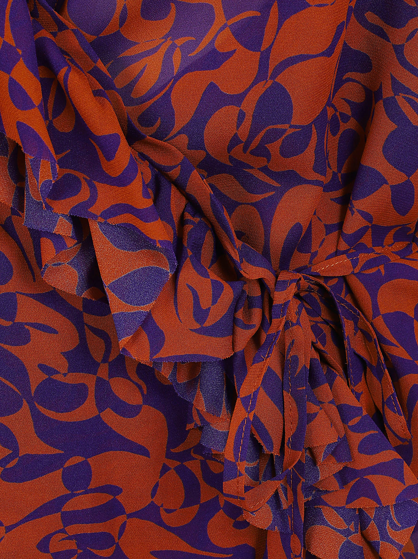 Vibrant Abstract Pattern Blouse