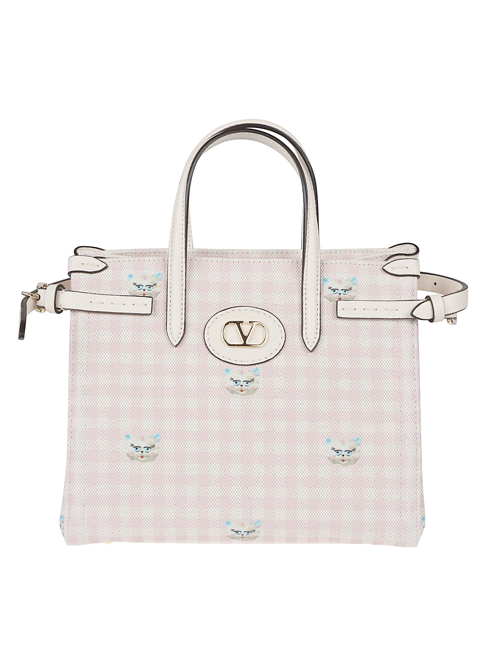 Structured Canvas Shopping Bag