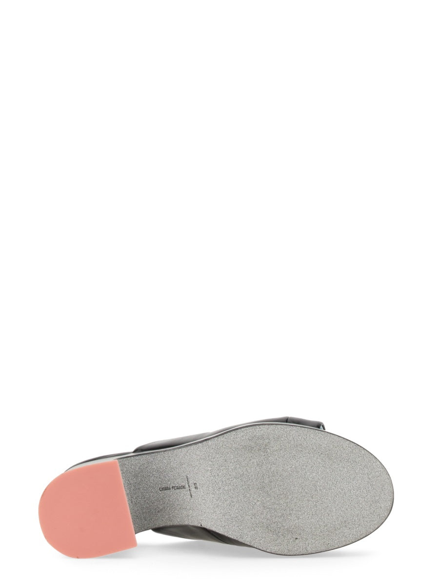 Platform Sandal With Block Heel