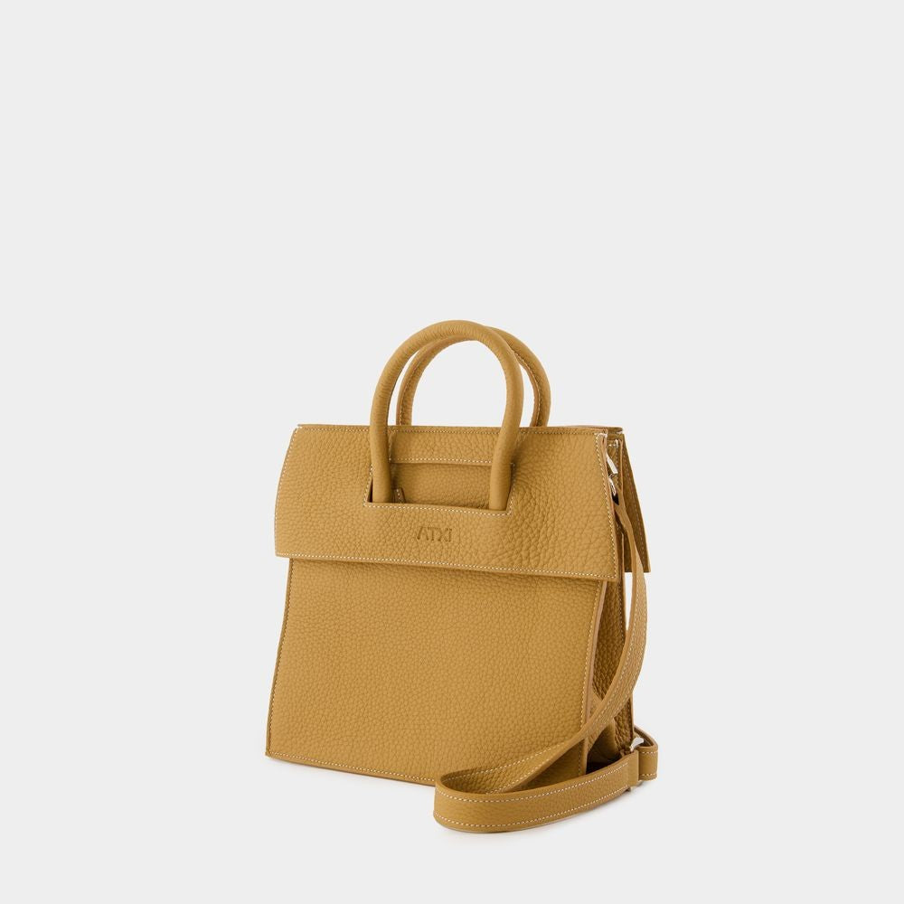 Etxea Mini Purse - Leather - Beige