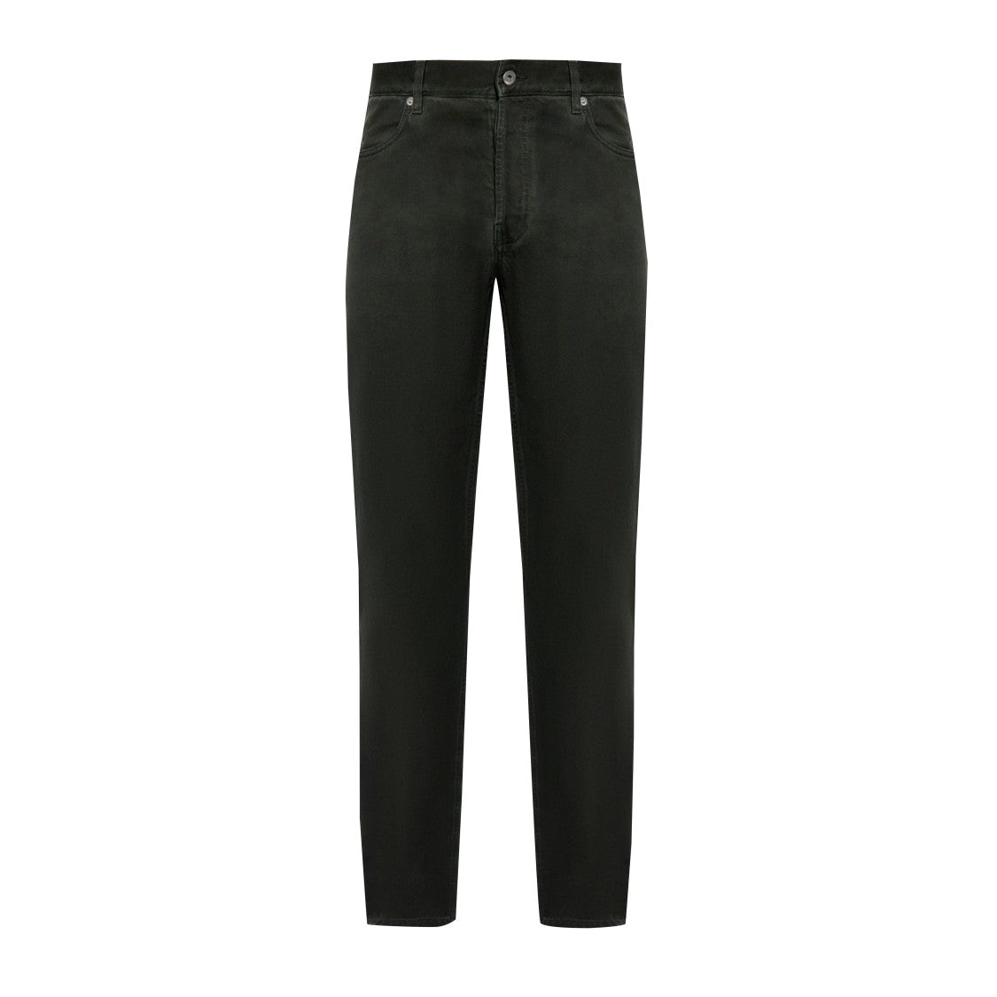Modern Fit Black Cotton Burberry Jeans