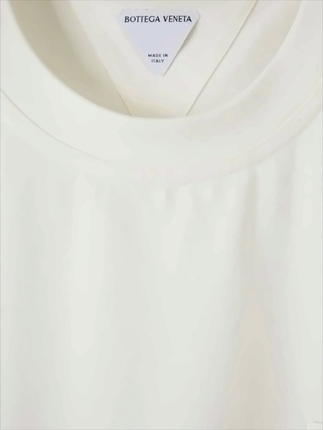 Short-Sleeved Crew Neck T-Shirt with Textured Accents