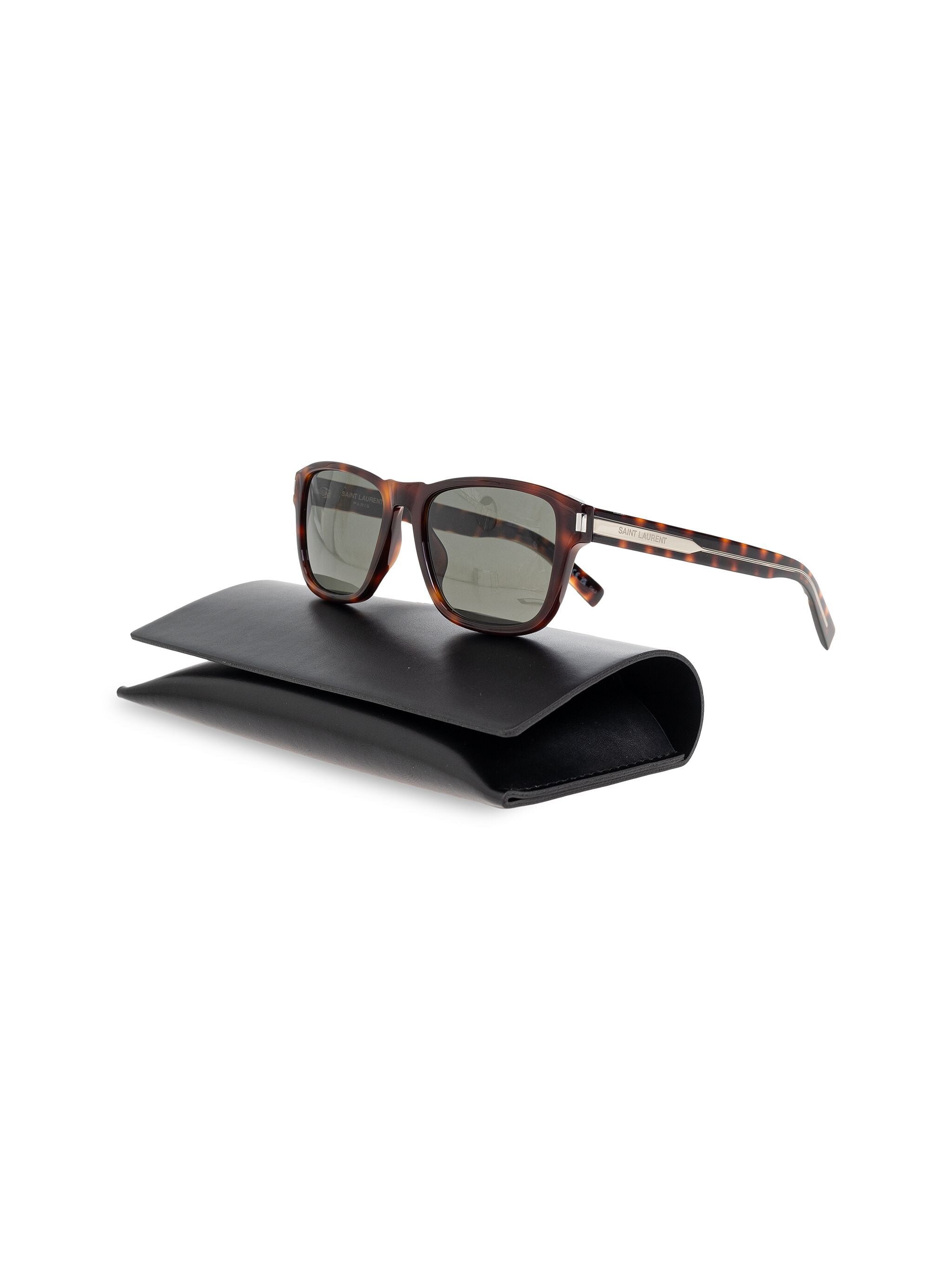 Brown Sl 710 Squared Sunglasses