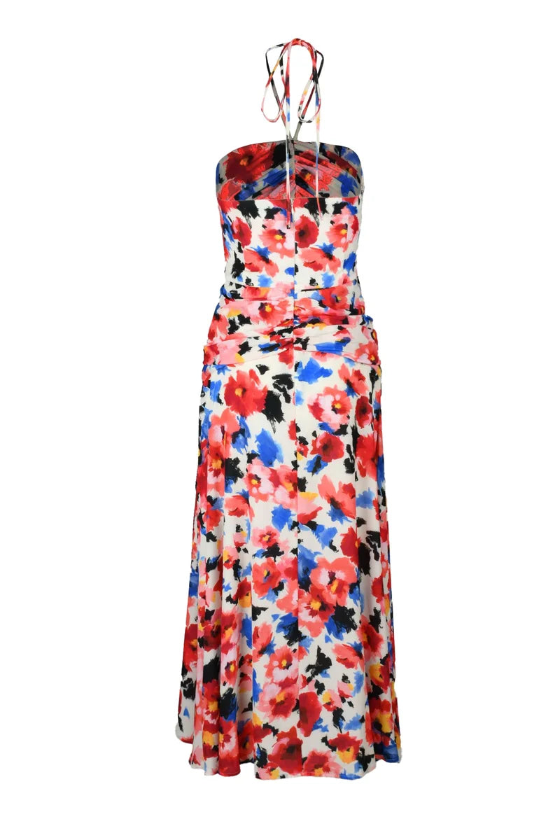 A-Line Dress - Multicolor