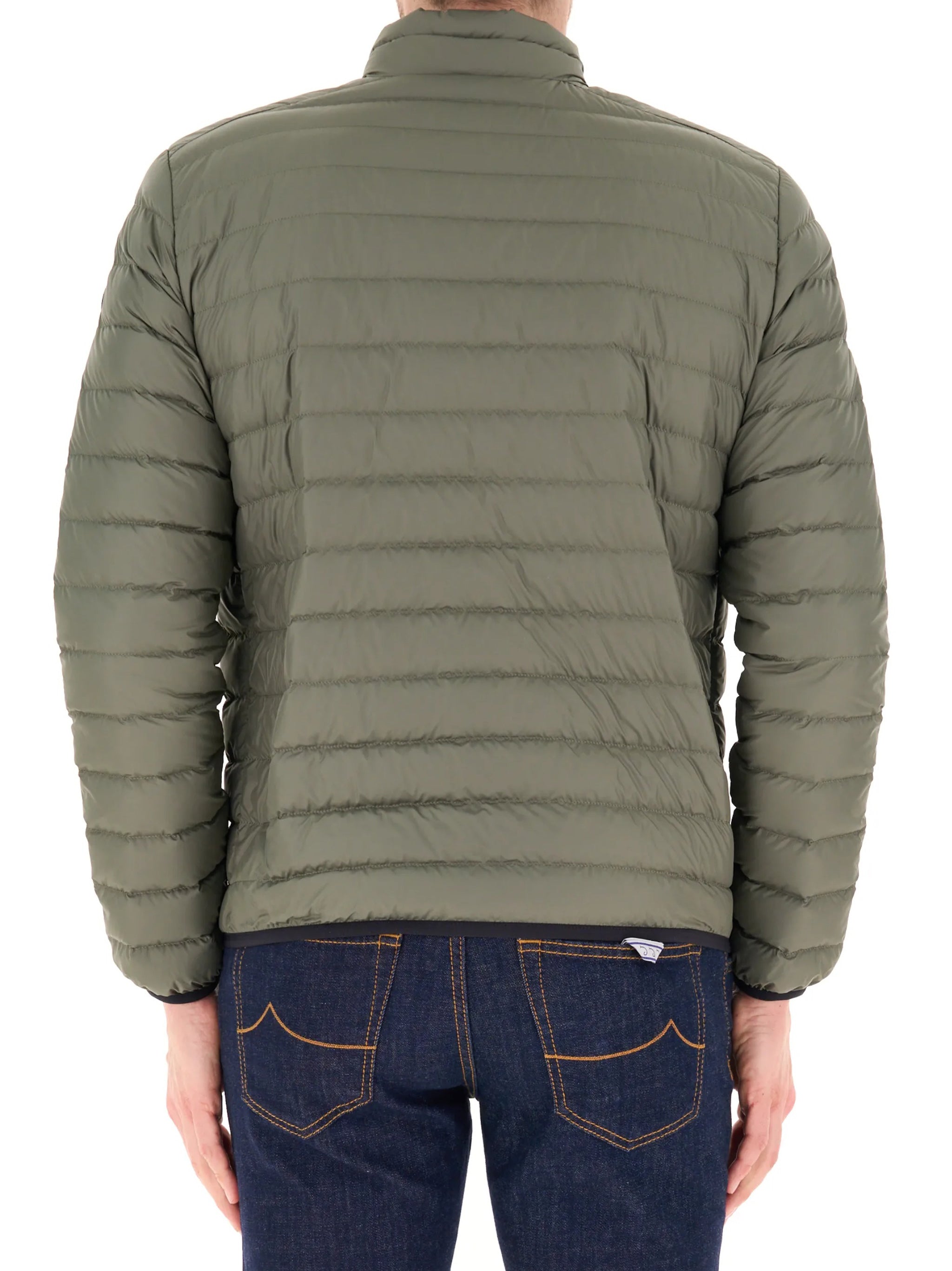 Matt Sur Quilted Olive Green Jacket