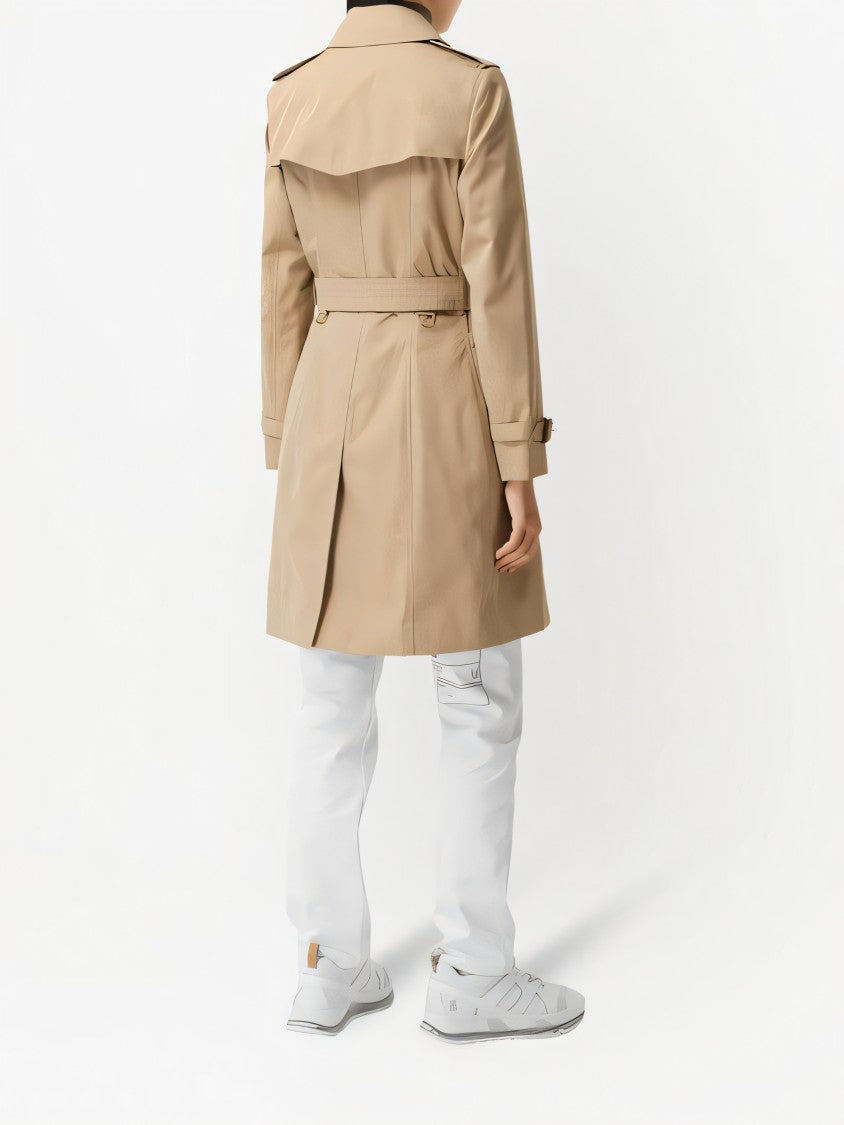 Trench Coat with Tailored Silhouette