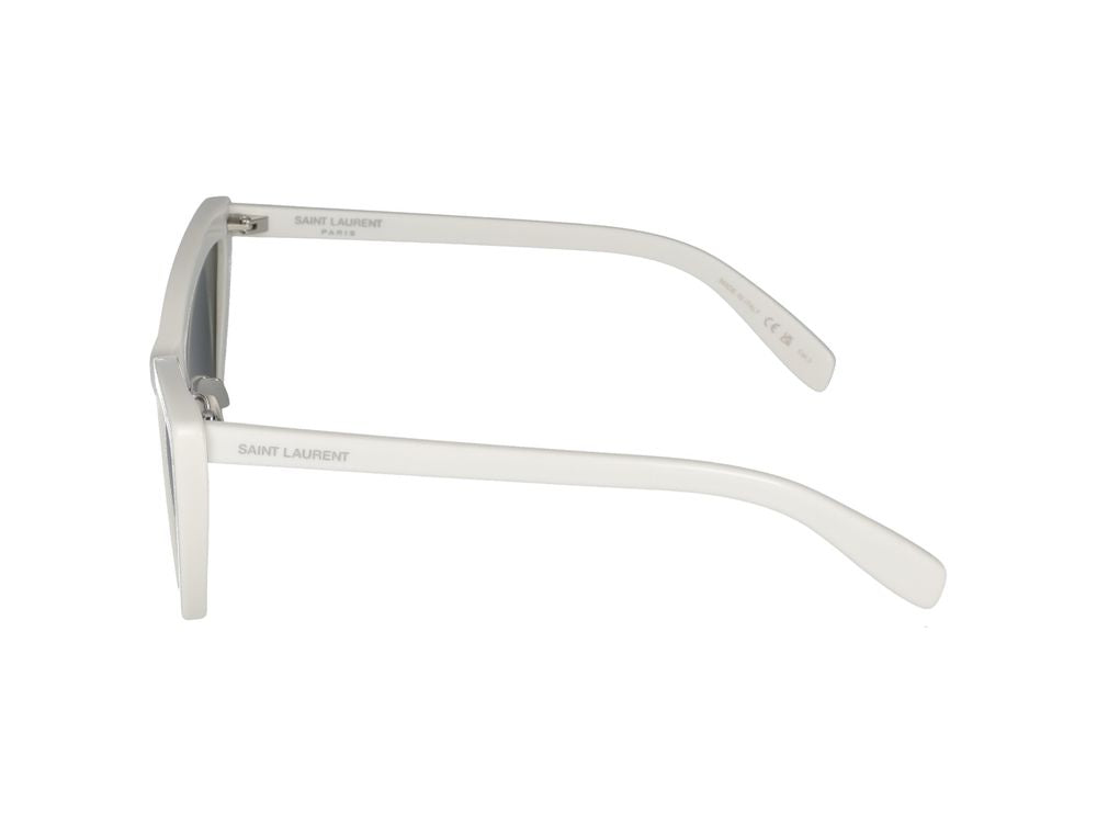 Sunglasses Saint Laurent SL 207 JERRY 007 white white grey 53/19/145