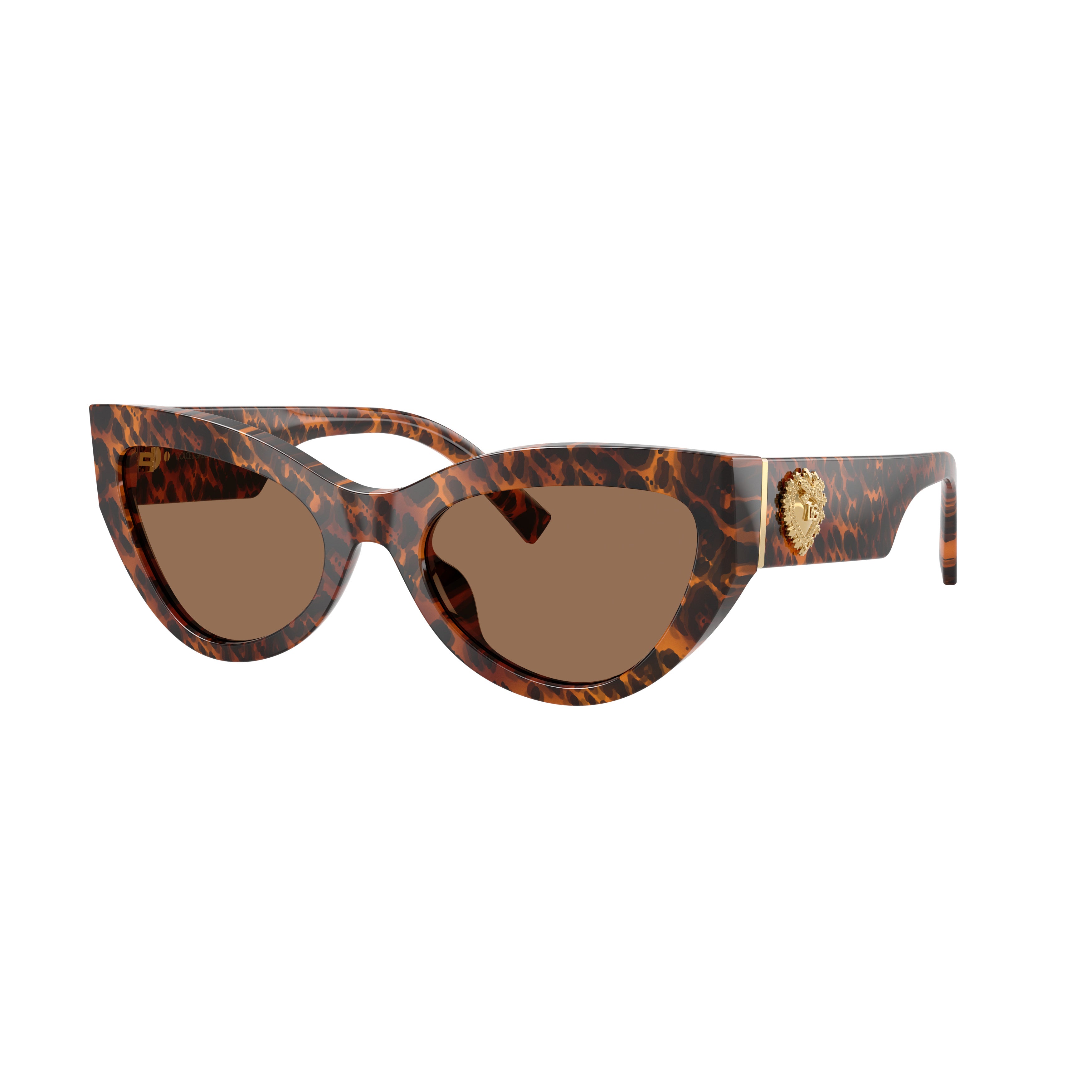 Bold Cat-Eye Sunglasses with Tortoiseshell Acetate Frame