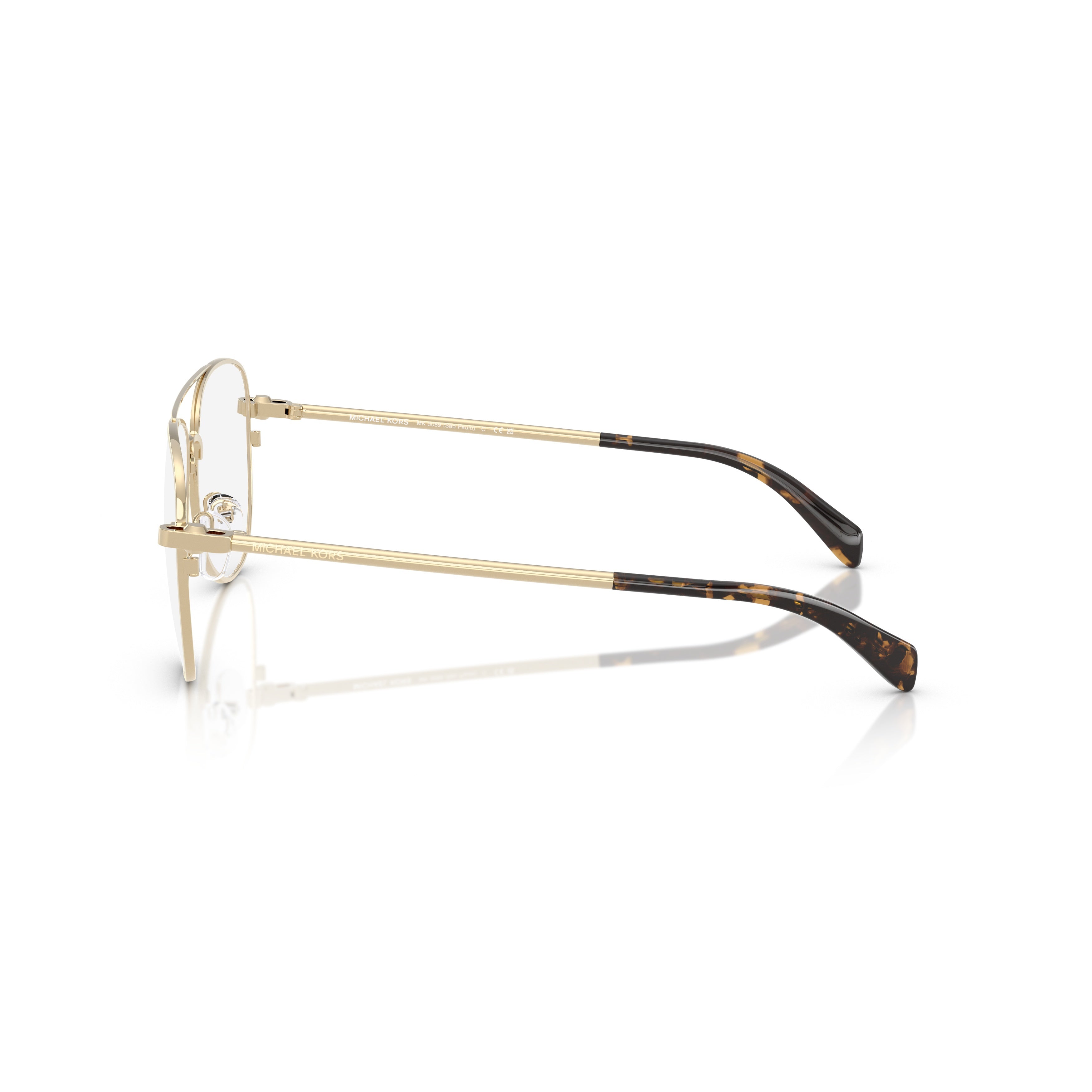 0mk3089 Classic Aviator Eyeglasses with Gold Finish