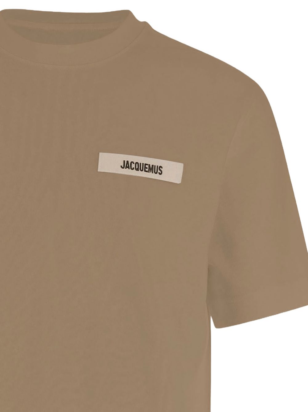 Ribbed Crew Neck T-Shirt