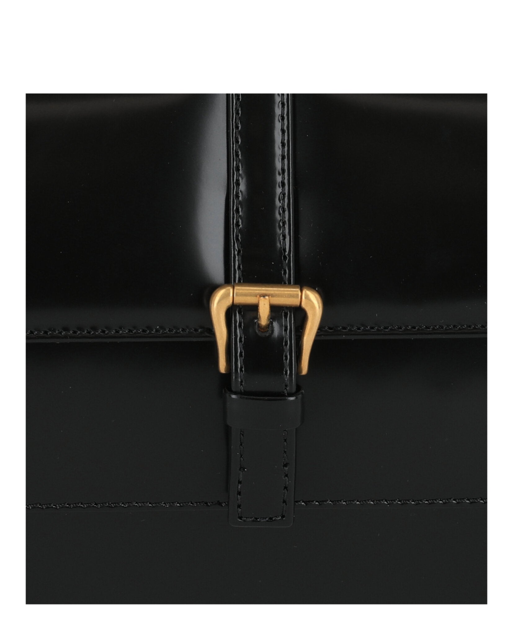 Miranda Patent Shoulder Bag