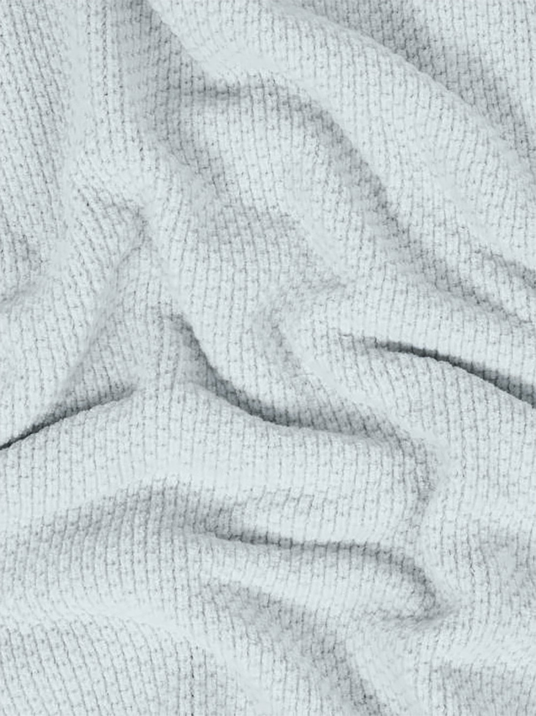 Textured Knit Sweatshirt with Distinctive Patch