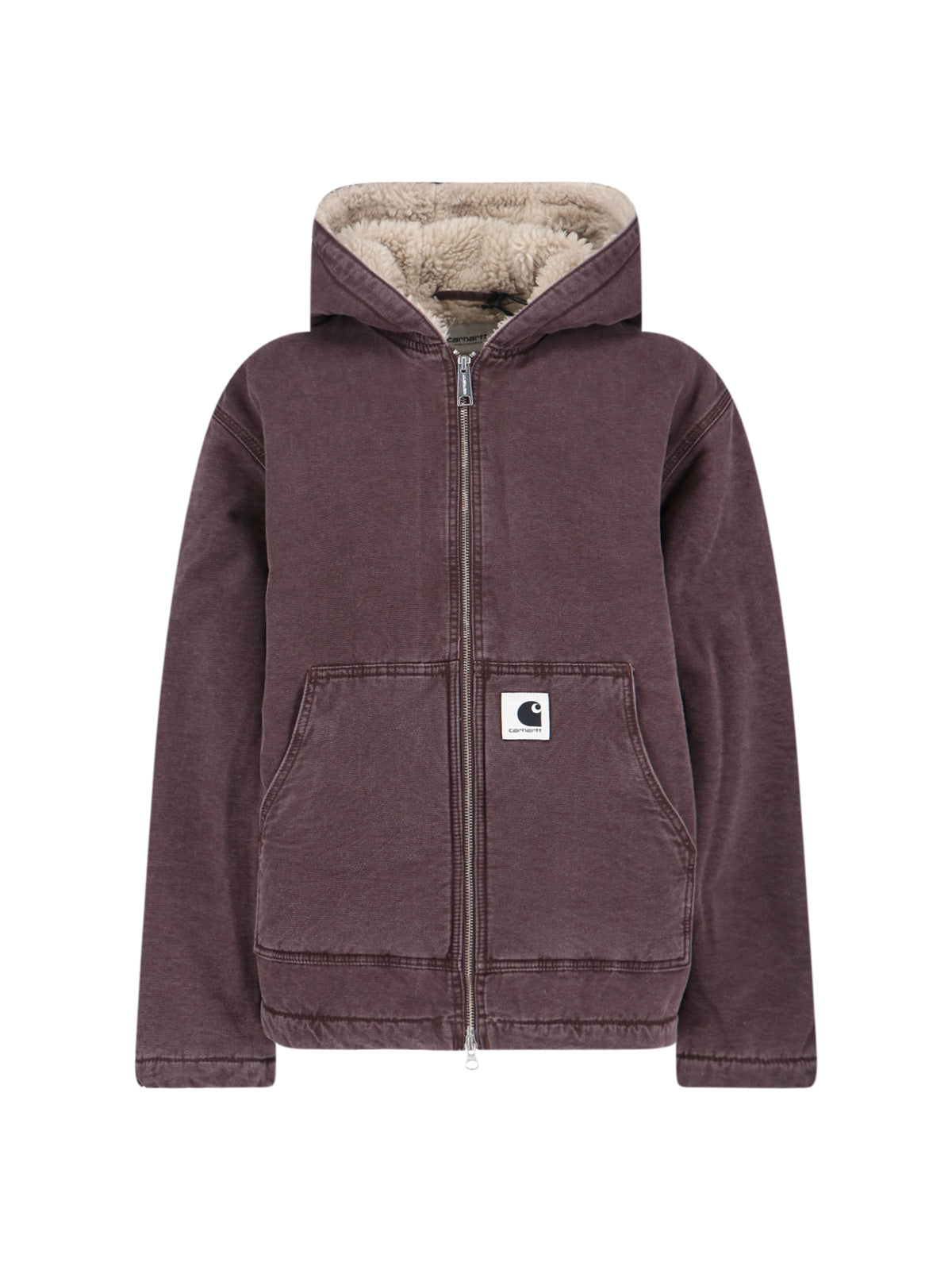 Purple Mitch Double-Zip Lambskin Lining Jacket