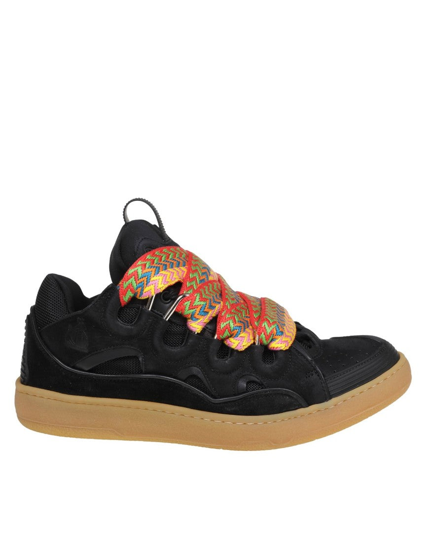 Curb Sneakers In Leather And Suede