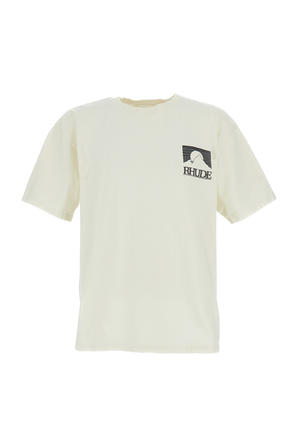 Vintage White Relaxed Fit T-Shirt