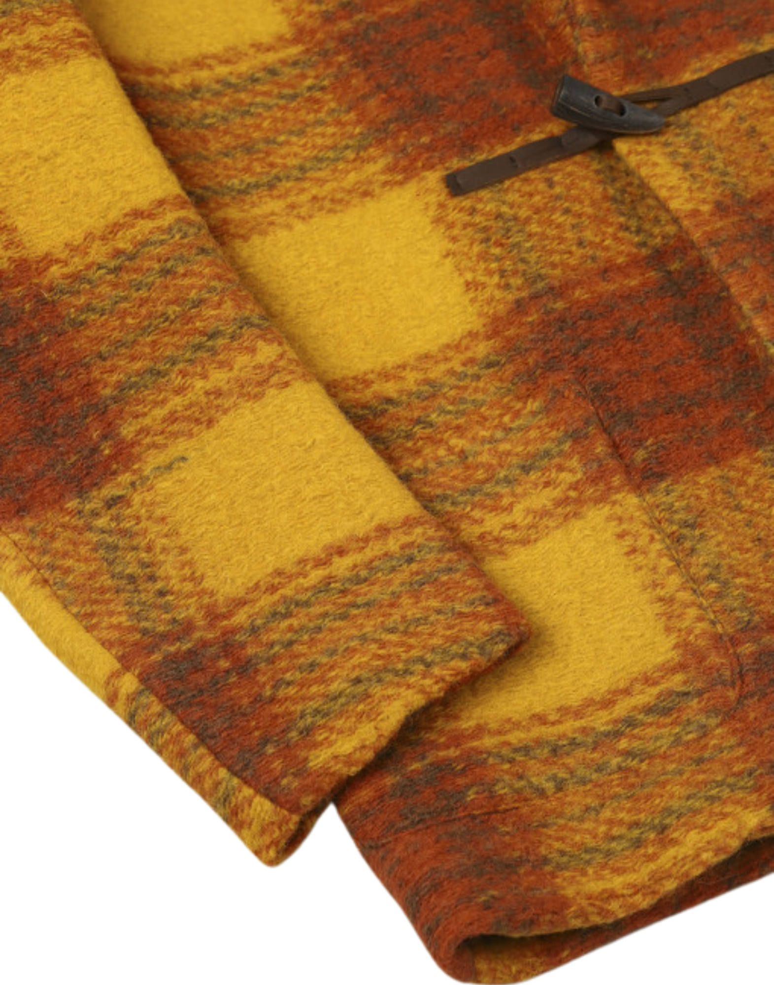 Checked Wool-Blend Jacket