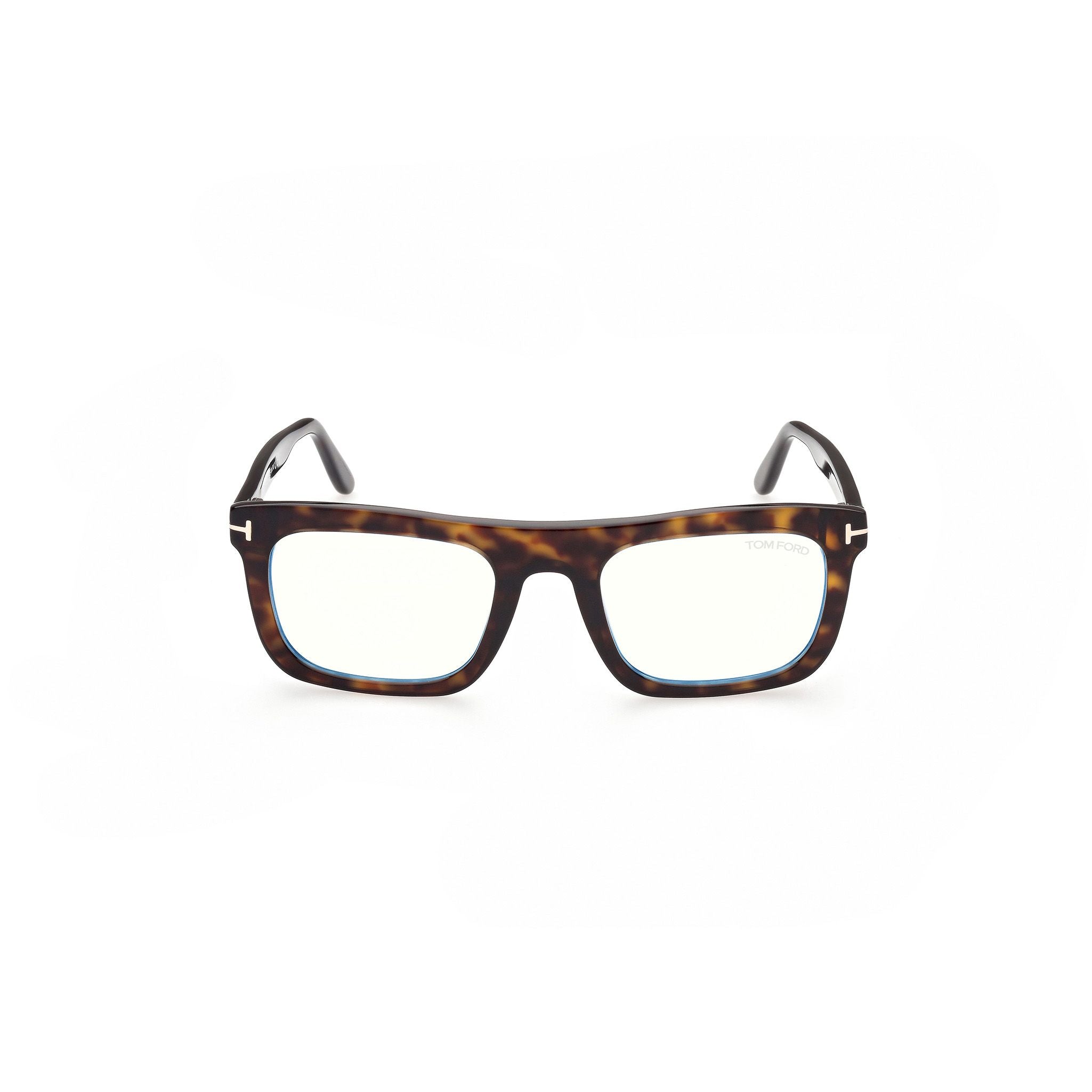 Ft5757-B Rectangular Tortoiseshell Acetate Eyeglasses