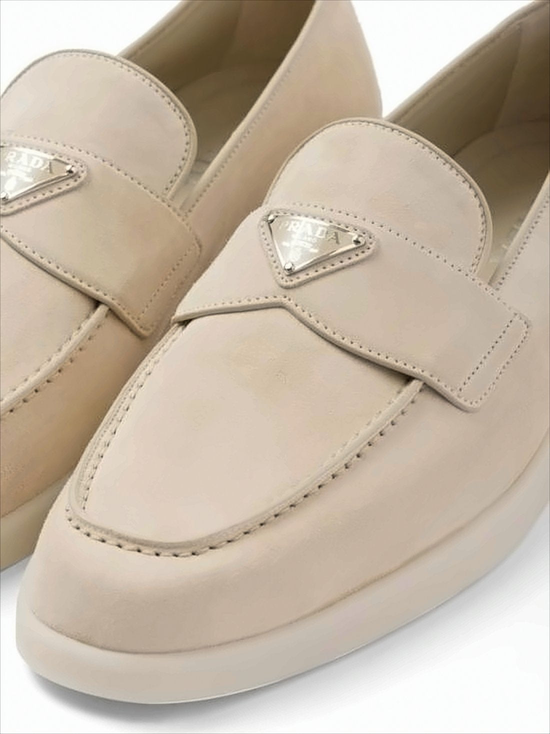 Penny Loafers With Subtle Logo Detail