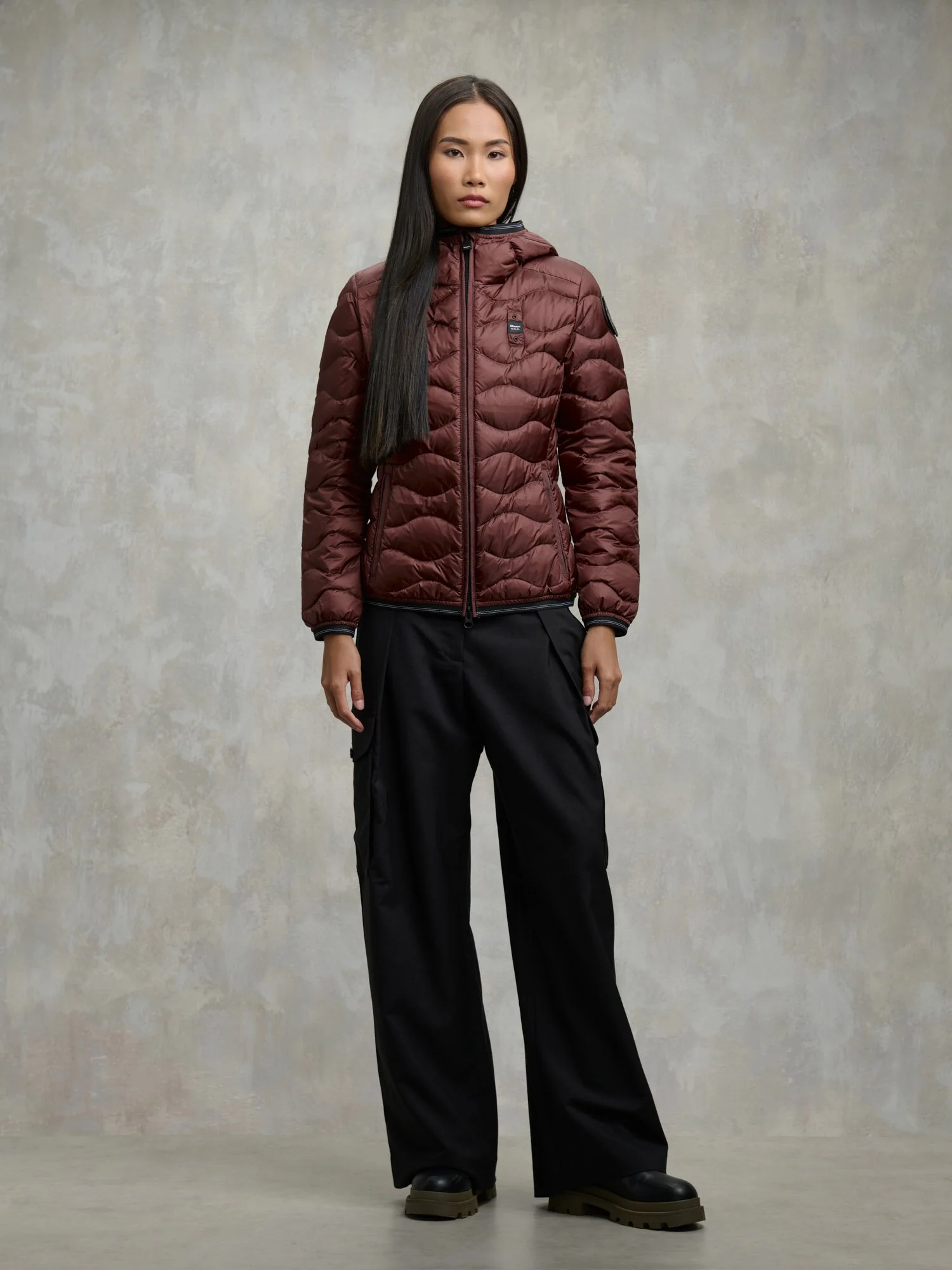 Camelia Onde Puffer Jacket