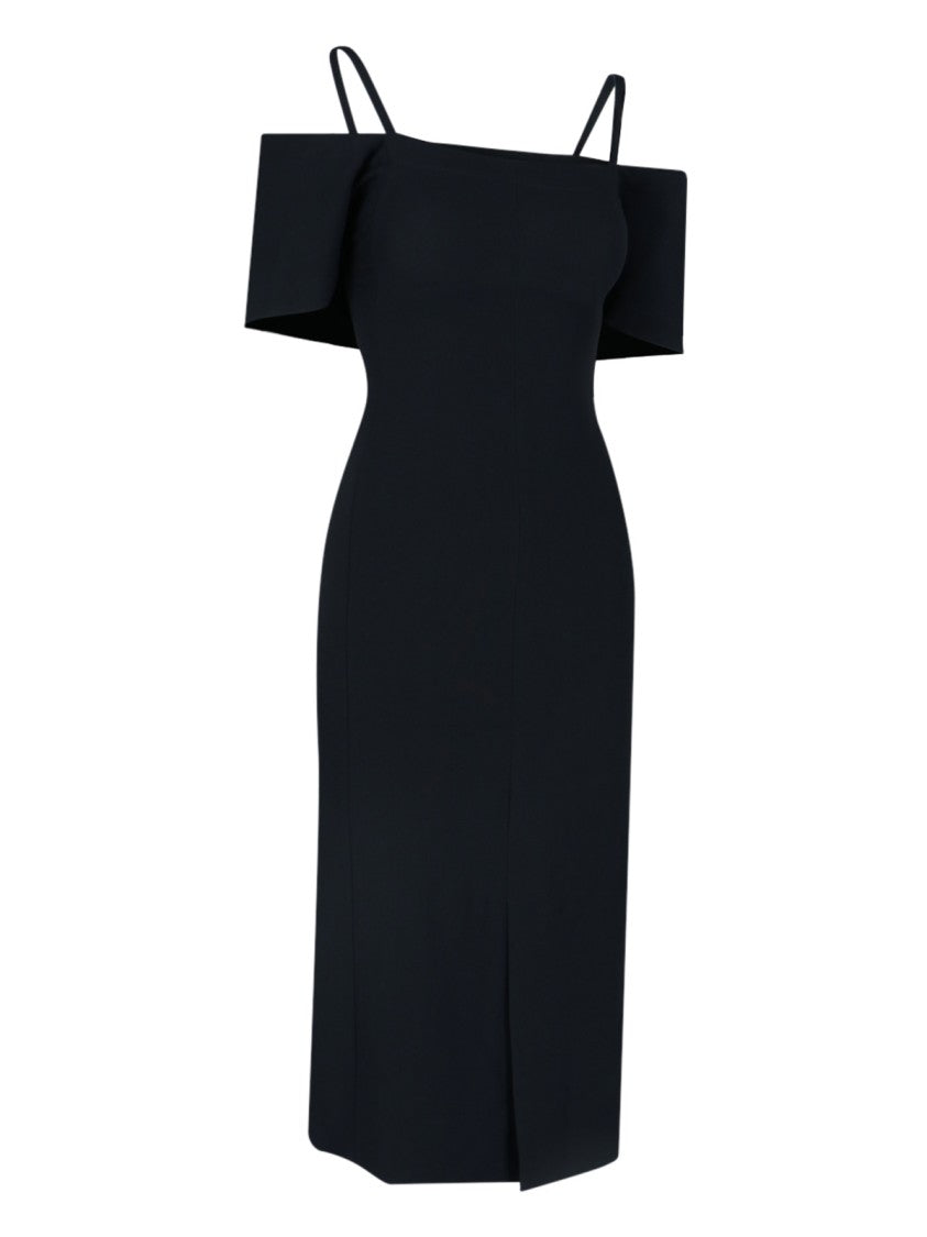 "Midi Bandeau" Dress – Black