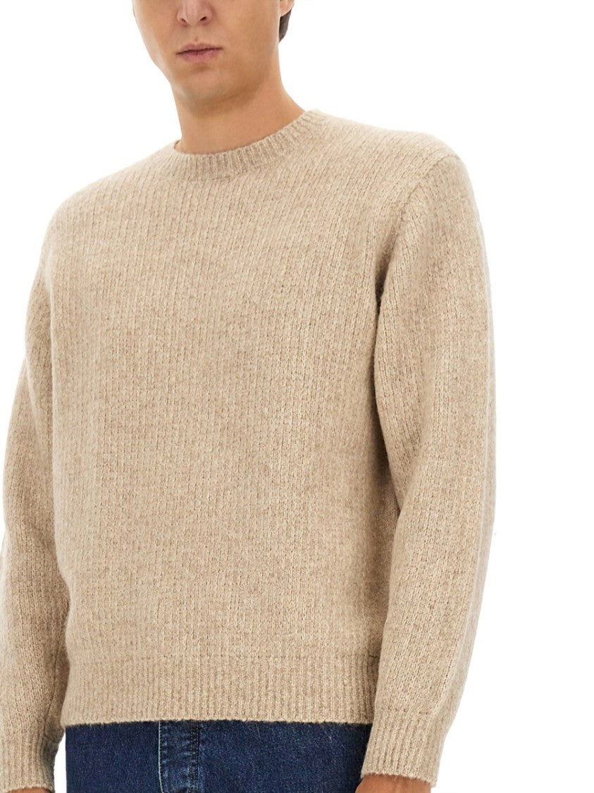Textured Knit Regular Fit Sweater
