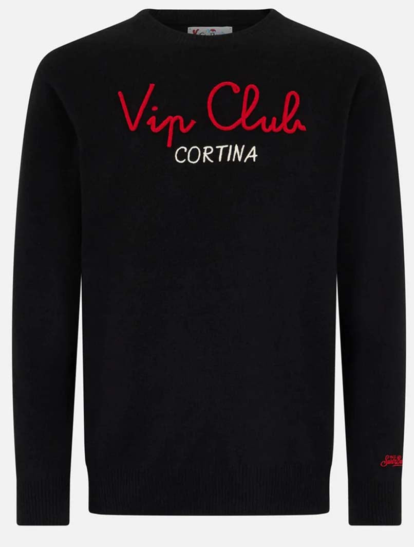 Bold Crew Neck Sweatshirt with Graphic