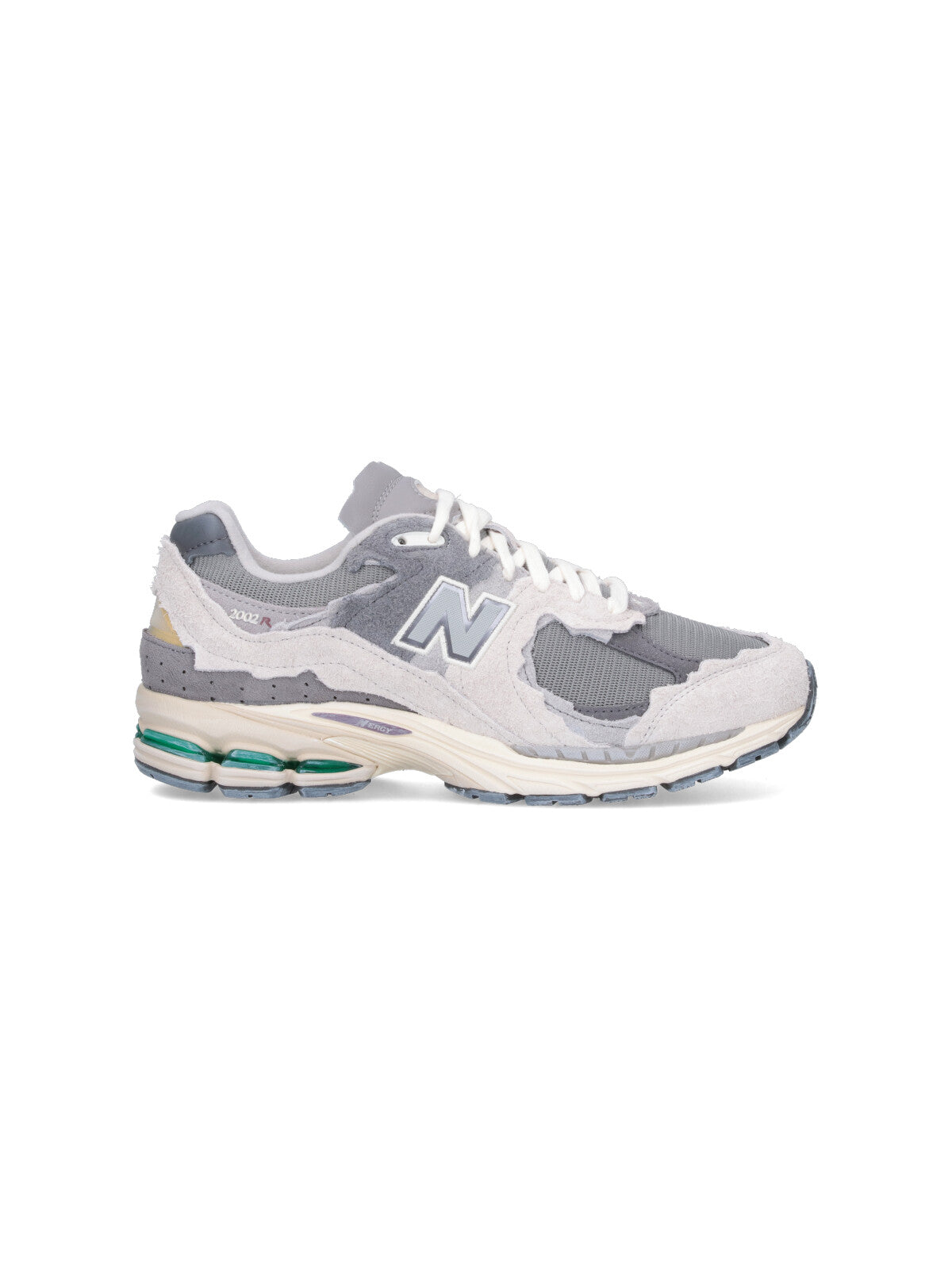 Classic Low-Top Sneakers With Textured Grey Upper