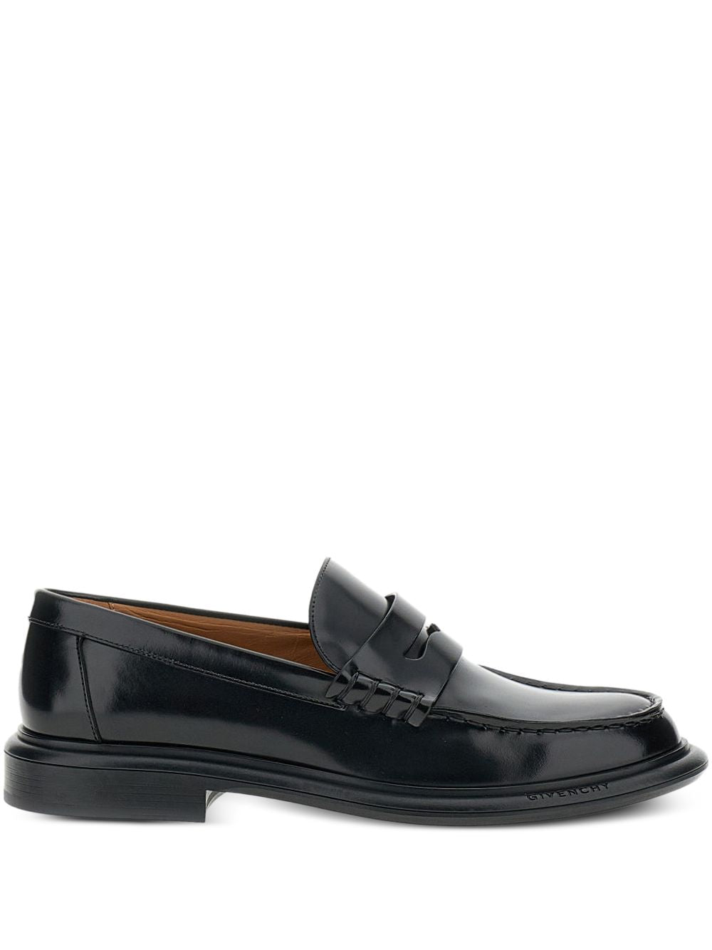 Classic Black Loafer-Style Flat Shoes