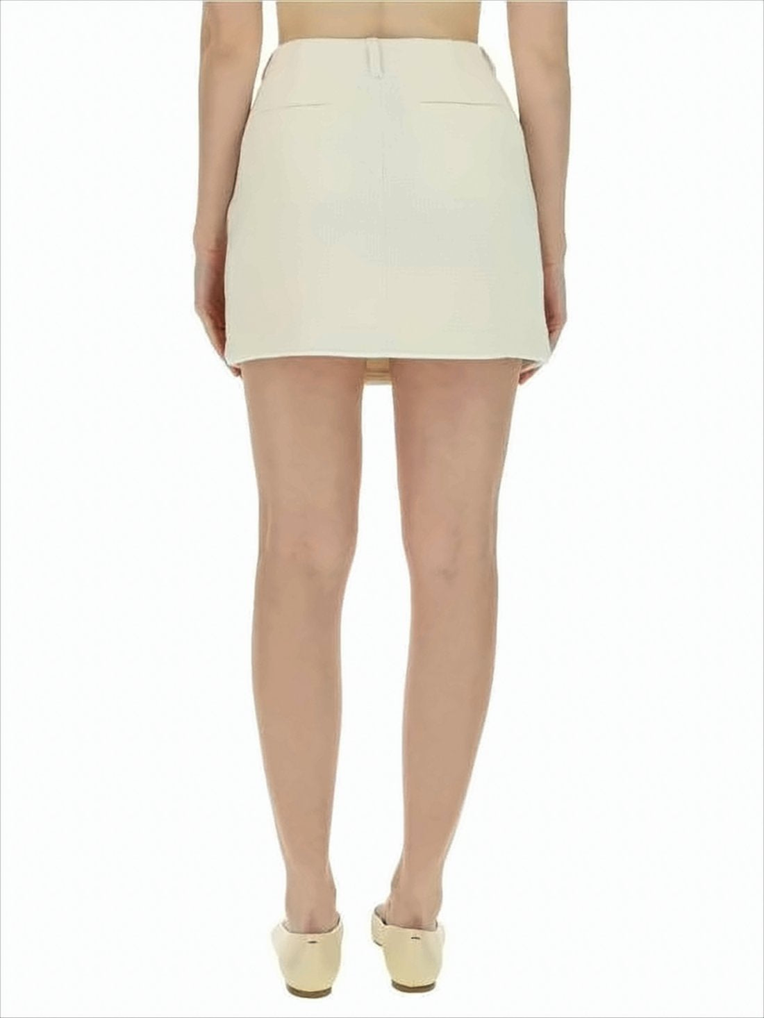 Light Beige Short Skirt