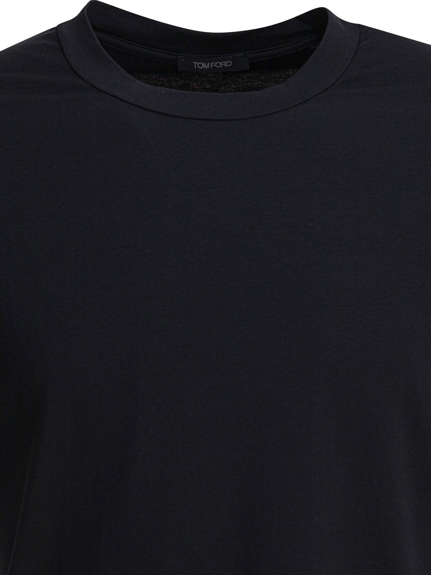 Crew-Neck T-Shirt With Subtle Logo And Design