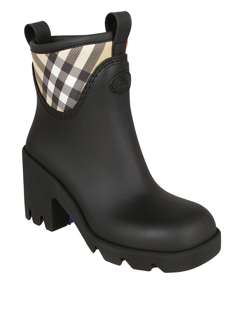 Heritage-Inspired Equestrian Design Rain Boots