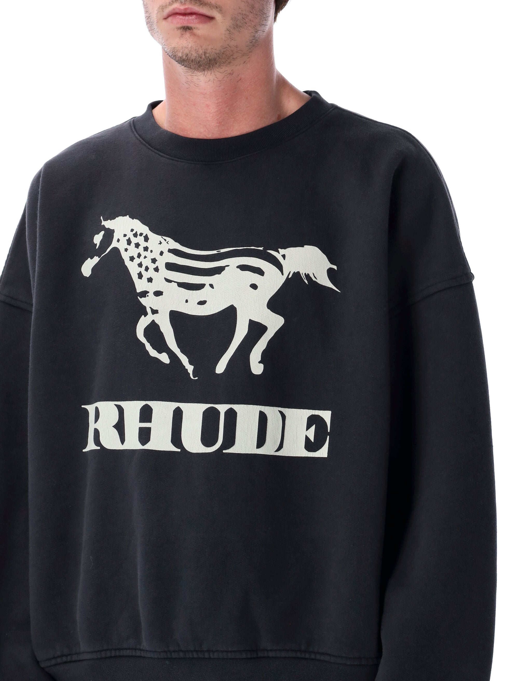 Bluza Dinero bawełniana z okrągłym dekoltem