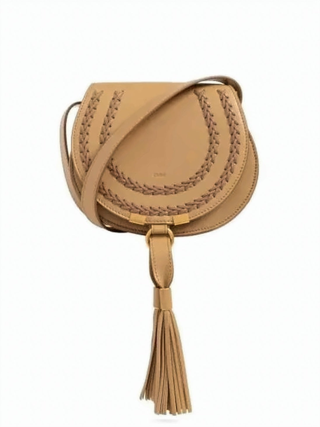 Small Saddle-Shaped Crossbody Bag