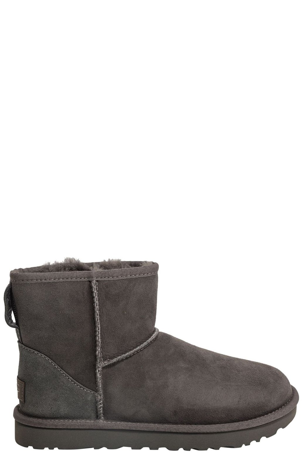 Suede Ankle Boots with Plush Shearling Lining