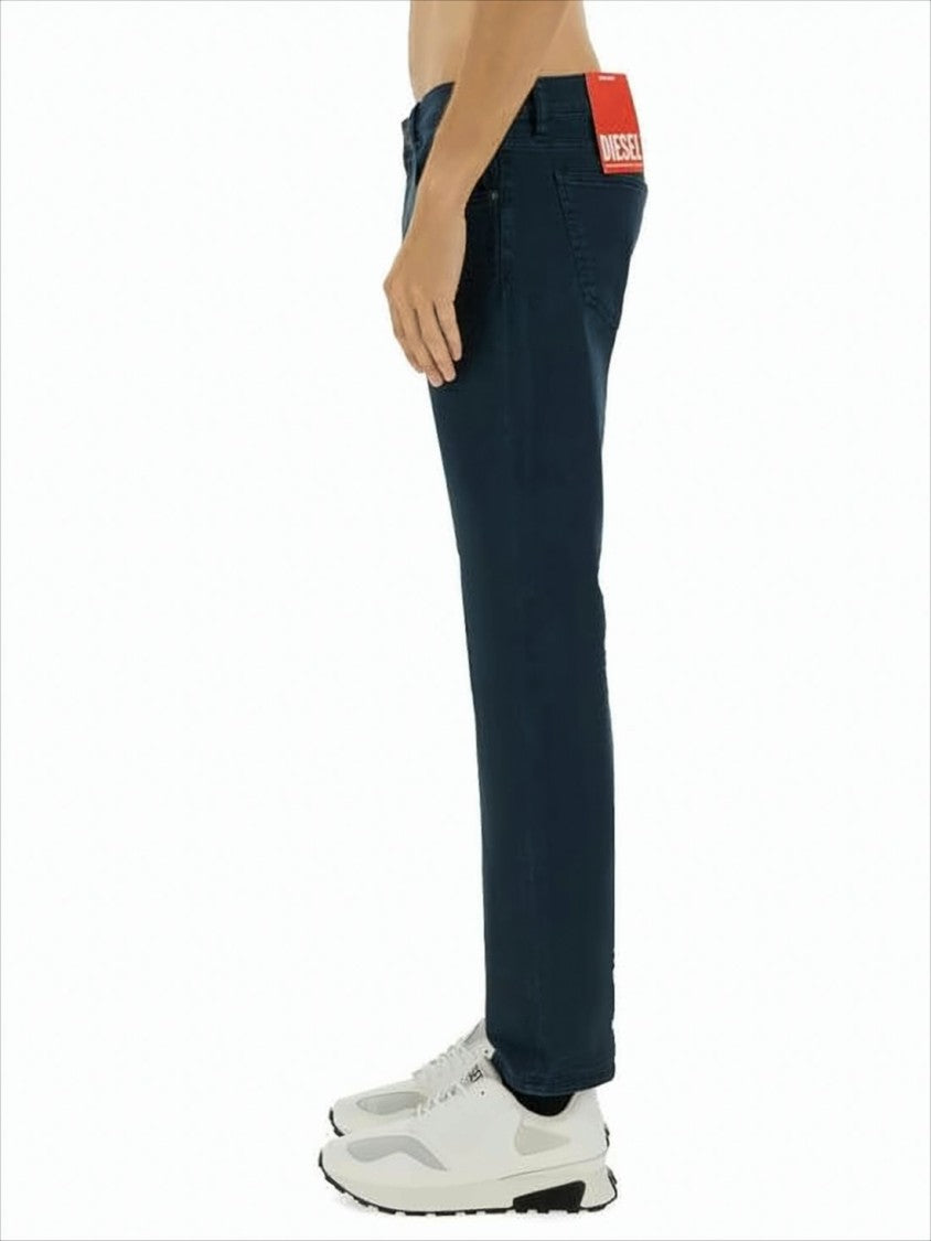 Straight-Leg Denim Pants