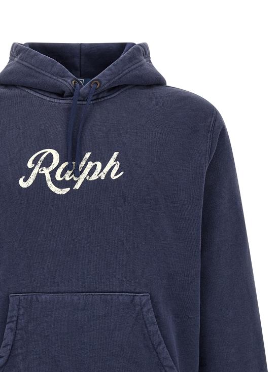 Classic Pullover Hoodie With Vintage Script Logo