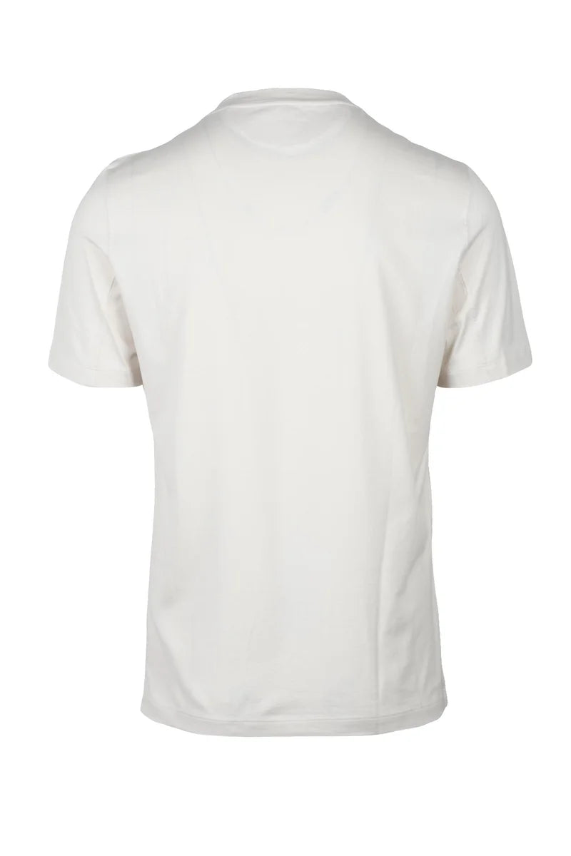 Graphic Off-White Crew Neck T-Shirt